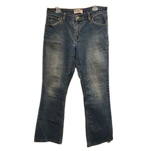 Levi Strauss Signature Stretch Low Rise Boot Cut Jeans Womens Misses 12 Medium